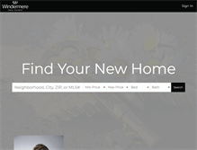 Tablet Screenshot of homesbynicole.com